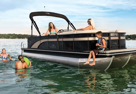 SX-Series Ultimate Value Pontoons for sale in Revolutions Power Sports & Boats, Grand Forks, North Dakota